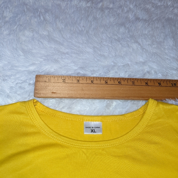 Whisper words of wisdom let it be yellow t-shirt - Picture 9 of 11